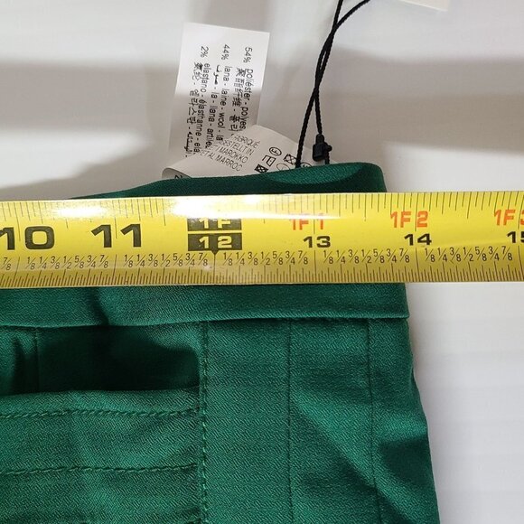 ZARA PLEATED SKIRT WITH BELT - LIMITED EDITION GREEN SIZE XS | 2586/408 - Picture 6 of 13